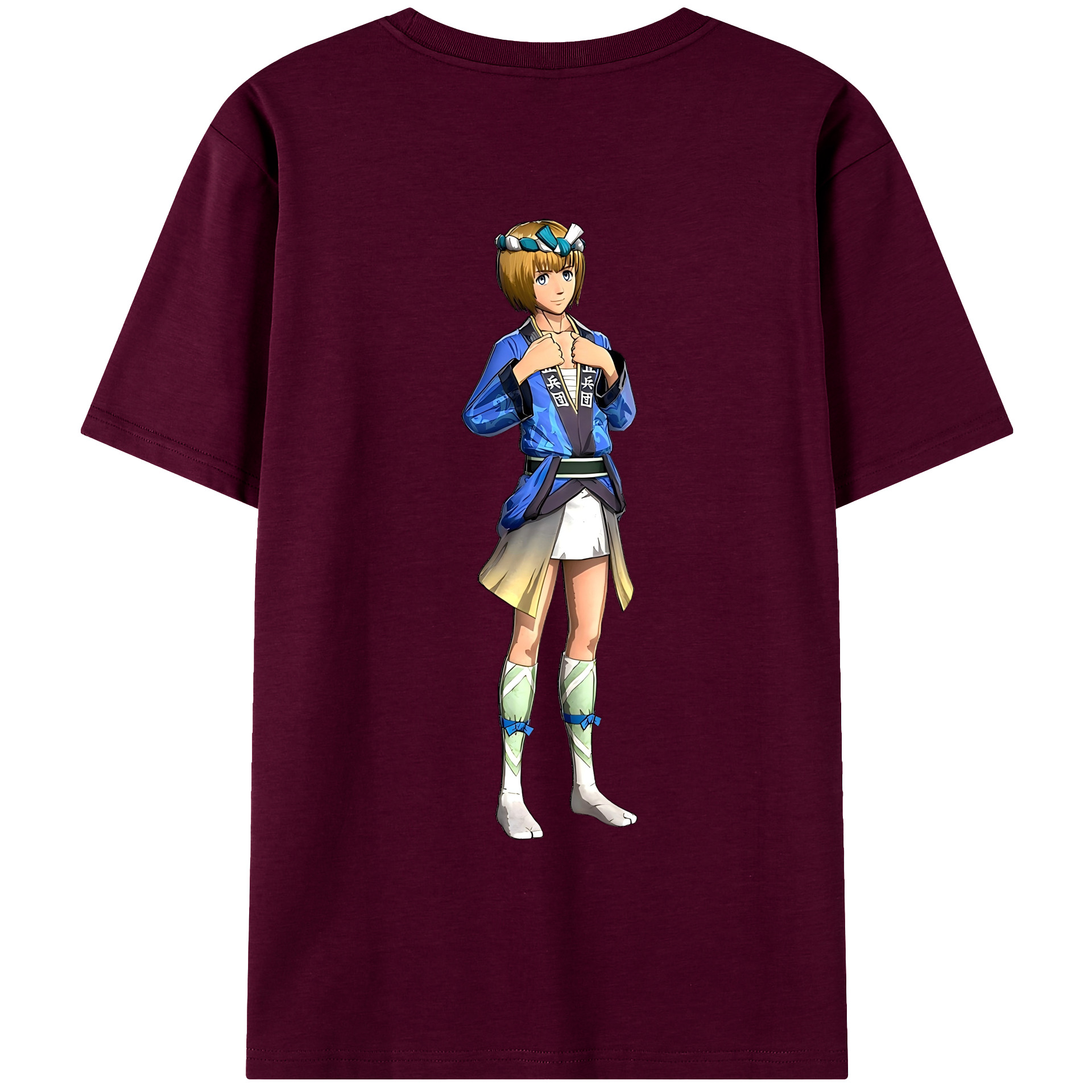 （画像用） 進撃の巨人 アルミン·アルレルト Attack on Titan Armin Arlert レディース半袖Tシャツ(バックプリント)